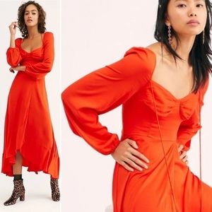 ISO This is love Free people bustier midi/maxi